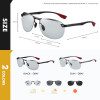 2020 Brand Photochromic Men Sunglasses Polarized Glasses Day Night Vision Driving Sun Glasses For Male Oculos De Sol Masculino - Image 5