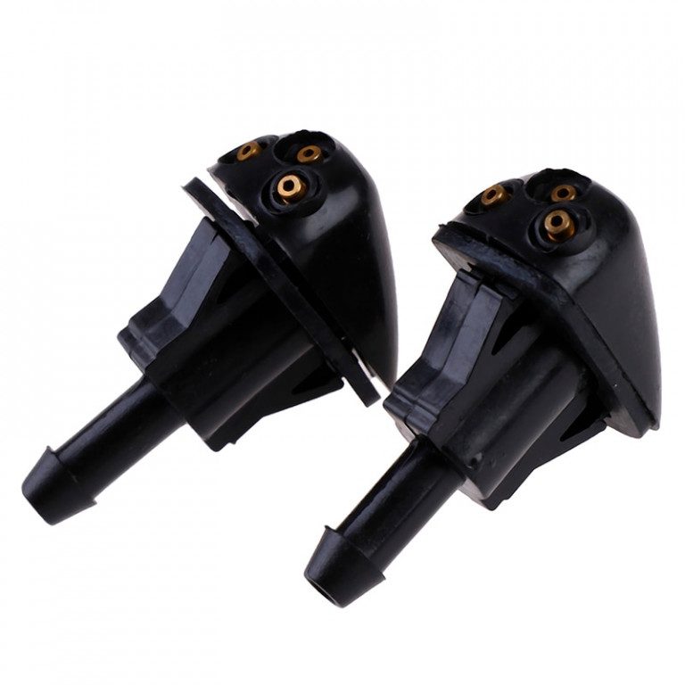 Hot sale 2Pcs Plastic high quality Windshield Wiper Washer Spray Nozzle