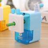 New 1pcs Pencil Sharpener Cartoon Hand Crank Mechanical Pencil Sharpener Kids Student School Stationery cute Standard - Image 9