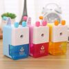 New 1pcs Pencil Sharpener Cartoon Hand Crank Mechanical Pencil Sharpener Kids Student School Stationery cute Standard - Image 13