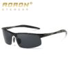 Aoron Driving Polaroid Sun Glasses - Aluminum Frame - Sports Sunglasses For Men - UV400 Anti-glare Goggles - ImportsEz - Image 45