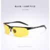 Aoron Driving Polaroid Sun Glasses - Aluminum Frame - Sports Sunglasses For Men - UV400 Anti-glare Goggles - ImportsEz - Image 9