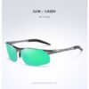 Aoron Driving Polaroid Sun Glasses - Aluminum Frame - Sports Sunglasses For Men - UV400 Anti-glare Goggles - ImportsEz - Image 7