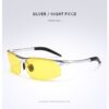 Aoron Driving Polaroid Sun Glasses - Aluminum Frame - Sports Sunglasses For Men - UV400 Anti-glare Goggles - ImportsEz - Image 5