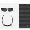Aoron Driving Polaroid Sun Glasses - Aluminum Frame - Sports Sunglasses For Men - UV400 Anti-glare Goggles - ImportsEz - Image 32