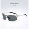 Aoron Driving Polaroid Sun Glasses - Aluminum Frame - Sports Sunglasses For Men - UV400 Anti-glare Goggles - ImportsEz - Image 29