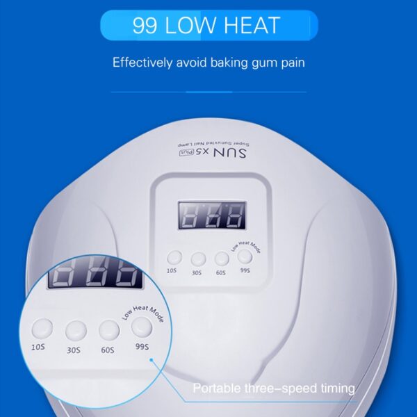 Nail Dryer LED Nail Lamp UV Lamp for Curing All Gel Nail Polish With Motion Sensing Manicure Pedicure Salon Tool - Image 3
