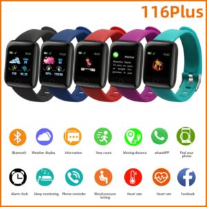 116plu Smart Watch for Men and Women