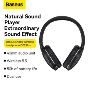 Baseus D02-Pro Wireless Headphone