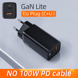 GaN-65W USB & C-type Fast Charger