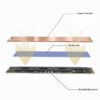 LDPCSJ M.2 NVME SSD Heatsink with Nano Thermal Pads Copper Heat Sink Cooling Thermal Pad For M2 2280 SSD in Laptop - ImportsEz - Image 4