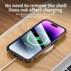 Deer Leather Phone Case For iPhone 14/13/12 Pro Max - Lens Glass Bumper Shockproof - Silicone Cellphone Cover Fundas Coque - ImportsEz - Image 4