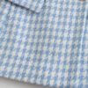 ImportsEz - TRAF Women Fashion Houndstooth Double Breasted Tweed Blazer Coat Vintage Long Sleeve Flap Pocket Female Outerwear Chic Veste - Image 5